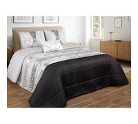 Colcha Edredón de acolchado fino cristal 250×260 cms + 3 cojines a juego con relleno para entretiempo,Colcha decorar tu dormitorio para Cama 135cm/ 150cm