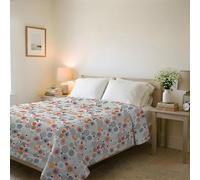 Colcha Ligera de Verano Línea Basic Made in Italy, cubrecama Estampado en Suave Microfibra - Edredón de Primavera Verano de Entretiempo - Acquerello, Matrimonial 250x240 cm