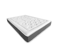 Colchón 120 x 180 viscoelástico bio nature ecosostenible, con viscogel, firme y confortable, antiácaros e hipoalergénico