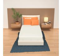 miasuite i sogni italiani Colchón 150x180 Altura 13 cm En Espuma de Agua Plegable Para Sofá Cama y Cumbre Ortopédica