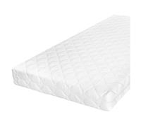 Colchón 80x160 espuma látex coco antiácaros 10 cm nola blanco