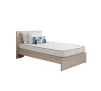 Colchón 90x190cm aloecare - juvenil ergonómico tejido strech 100% fusionhome