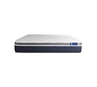 Colchón Actiflex confort 105x190cm, Grosor: 26cm, Muelles ensacados y espuma viscoelástica, Moderadamente firme, 3 zonas de confort White 105x190 cm