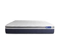 Colchón actiflex confort 140x210cm, grosor: 26cm, muelles ensacados y espuma viscoelástica, moderadamente firme, 3 zonas de confort