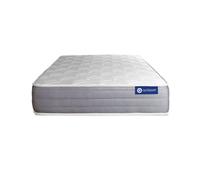 Colchón Actiflex dream 130x190cm, Grosor: 22cm, Muelles ensacados y espuma viscoelástica, Moderadamente firme, 3 zonas de confort White 130 x 190