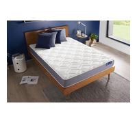Colchón Actiflex dream 160x190cm, Grosor: 22cm, Muelles ensacados y espuma viscoelástica, Moderadamente firme, 3 zonas de confort White