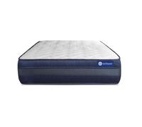 Colchón Actiflex tech 70x210cm, Grosor: 24cm, Muelles ensacados y espuma viscoelástica, Muy firme, 5 zonas de confort White