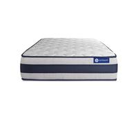 Colchón Actilatex ergo 105x190cm, Grosor: 24cm, Látex y espuma viscoelástica, Firme, 5 zonas de confort White