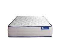 Colchón Actilatex form 90x180cm, Grosor: 22cm, Látex y espuma viscoelástica, Firme, 5 zonas de confort White 90 x 180