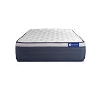 Colchón Actilatex max 75x190cm, Grosor: 26cm, Látex y espuma viscoelástica, Firme, 7 zonas de confort White 75 x 190