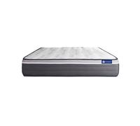 Colchón Actilatex plus 90x220cm, Grosor: 26cm, Látex y espuma viscoelástica, Muy firme, 7 zonas de confort White