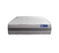 Colchón Actilatex relax 90x220cm, Grosor: 24cm, Látex y espuma viscoelástica, Moderadamente firme, 5 zonas de confort White