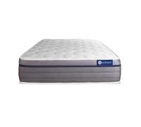 Colchón Actilatex zen 90x200cm, Grosor: 26cm, Látex y espuma viscoelástica, Equilibrado, 7 zonas de confort White 90x200 cm