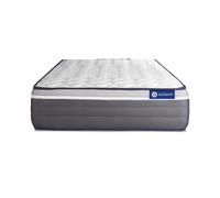 Colchón Actimemo plus 70x200cm, Grosor: 26cm, Espuma viscoelástica, Muy firme, 7 zonas de confort White 70 x 200