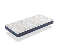 Colchón bebe cuna 60x120 baby bleu altura 11 cm núcleo perforado y antibacteriano