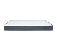Colchón Box Spring Firmeza Media 200x120x20 cm con Muelles Ensacados | Parte superior acolchada, alivio presión, recupera forma, transpirable, soporte extra, uso doméstico