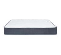 Colchón Box Spring Firmeza Media 200x160x20 cm con Muelles Ensacados | Parte superior acolchada, soporte óptimo, recupera forma, adecuado para peso elevado, uso con cama box spring