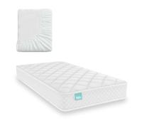 Colchón cuna baby one 70x140 ±12cm + protector tencel | certificado oeko-tex®| | hecho en españa