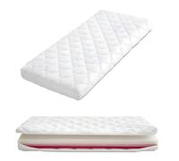 Colchón Cuna Viscoelástico Desenfundable y Lavable | Helios CoolDreams | Núcleo tri-zona Air-Plus, DryCore+ y BreathMax, viscoelástica transpirable. Funda desenfundable y lavable.