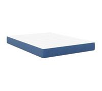 Colchón de plataforma para cama, color azul, 160 x 200 cm, tejido