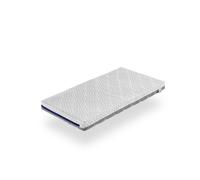 Colchon de espuma con viscoelastica cuna 57x117 theo, altura 11 cm, viscoelastica perfilada, transpirable y desenfundable. firmeza ideal