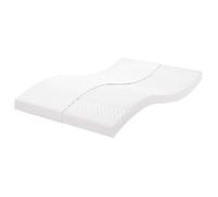 Colchón De Espuma De 7 Zonas Dureza 20 Ild Blanco 140x220 Cm Vidaxl
