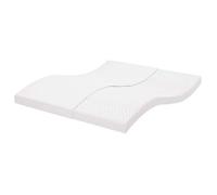 Colchón De Espuma De 7 Zonas Dureza 20 Ild Blanco 200x220 Cm Vidaxl
