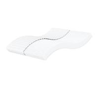 Colchón De Espuma Dureza H2 H3 Blanco 200x210 Cm Vidaxl