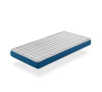 Colchon de espuma transpirable 80x190 onix, altura 14 cm, ergonomico y adaptable