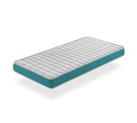 Colchon de espuma transpirable 80x200 ekozen, altura 14 cm, ergonomico y adaptable