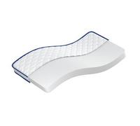 vidaXL Colchón de espuma viscoelástica blanca 90x190x17 cm suave