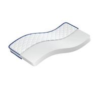 Colchón De Espuma Viscoelástica Blanco 100x200x17 Cm Suave Vidaxl