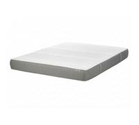 Colchón De Espuma Viscoelástica Medio Con Funda Extraíble De Poliéster Con Cremallera Blanco 160 X 200 Cm Cheer