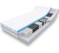 Colchón de muelles ensacados de 7 zonas, modelo Sleezzz Smart, de 90 x 200 cm, con una altura de 21 cm y nivel de firmeza H2/H3