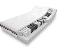 Colchón de muelles ensacados ergonómico Sleezzz Premium, 100 x 200 cm, altura 23 cm, firmeza H2/H3