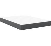 Colchón de plataforma gris de vidaXL, 140 x 200 cm, con funda de tela