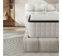 Colchón DEWINNER de 120 x 190 cm, grosor de 25 cm, fabricado con espuma viscoelástica, reversible, de alta densidad, firmeza media e hipoalergénico
