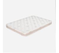 Colchon Doble 140x200 Cm Altura 25 Cm, Espuma Viscoelastica - Revestimiento En Aloe Vera | Top H25