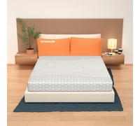 Colchon doble Viscoelástico 140x200, Altura 21 cm - 4 capas | Bora