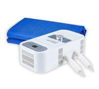 Colchón Eléctrico Con Enfriamiento De Agua, Sistema De Enfriamiento Para Cama Con Temporizador De 12 Horas, Enfría 3-8℃ Para El Verano, Calienta 28-38℃, Para Enfriamiento En Verano Y Sueño O 1.6*0.7M