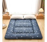 Colchón Futón Japonés 10cm Grueso Plegable 3 Capas Tatami Antideslizante Cama Invitados Adultos Dormitorio Portátil Enrollable Sofá 4 Estaciones Transpirable Alivio Espalda Cuidado Fácil Duradero