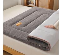 Colchón futón plegable de 80x190, 90x190/200, 100x200, 140x190/200, 160x190/200 cm. Colchón japonés tipo tatami, colchón de suelo grueso, ideal para el invierno, con forro de lana y cachemira. Colchón