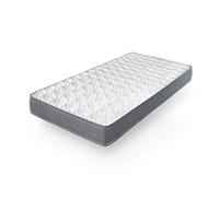 SonnoMATTRESS Colchón Infantil HR Stone 80x200x15cm - Núcleo HR Foam Firme y Resistente, Doble Cara con Memoria de Forma, Tejido Aloe Vera Antibacteriano y Transpirable, Ideal para Camas Nido