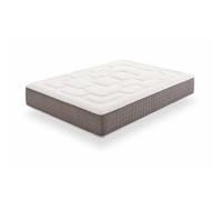 Colchón Kingmax Multizone, 30 cm, Viscoelástico- Ergonómico - Independecia de lechos - Transpirable - Moonia White 180x200 cm