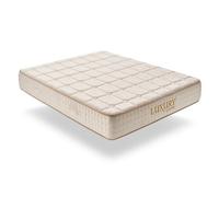 Colchón luxury 180x200 cm - multicapa hr - blue latex - muy grueso 30 cm, gel memory foam, 7 zonas de confort, confortable - colección hostelería