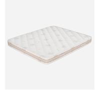 Colchon Matrimonial 160x190 Cm Altura 25 Cm, Espuma Viscoelastica - Revestimiento En Aloe Vera | Top H25