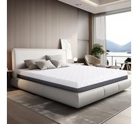 Colchón Matrimonial Queen Size viscoelástico 100% Fabricado en Italia |Ortopédico de firmeza Media | Sistema de Alivio de Punto de presión | Hipoalergénico, Antibacteriano y antiácaros | 160 X 195
