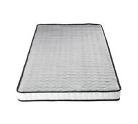 Colchón muelles 90x190 cm - h3 firmeza, ergonómico, 10 cm grosor, enrollado - blanco