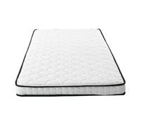 Colchón muelles 90x200 cm - h3 firme, 12 cm grosor, ergonómico y enrollado - blanco