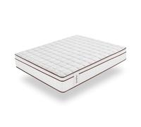 Colchón muelles ensacados hybrid blanco 30 cm - 140x200 cm - moonia